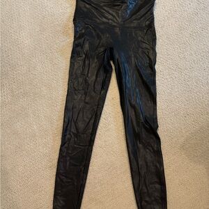SPANX faux leather leggings